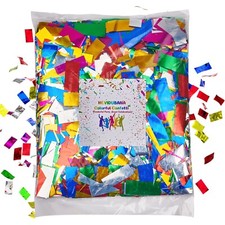 Metallic glitter Confetti Paper - Color Flame Retardant Foil Confetti Great f...