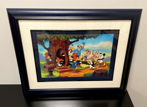 Limited Edition Cel Signed by Walter Lantz Woody Woodpecker Greets Friends - Picture 2 of 10