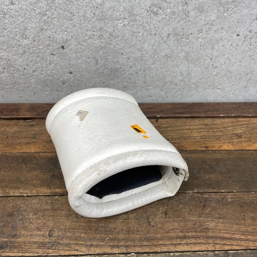 Vintage BMX Vorbau Pad Snap weiß Vinyl Oldschool BMX OG 70er 80er Doppelklemme NOS - Bild 2 von 13