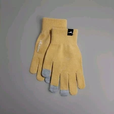 Achiou Winter Gloves : Men/Women : Size M : Touch Screen Texting : Yellow Color.