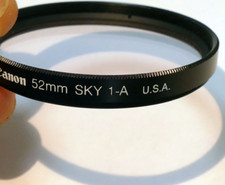 Canon 52mm Filter Skylight Sky 1A50mm f1.8 nFD - EOM Original USA