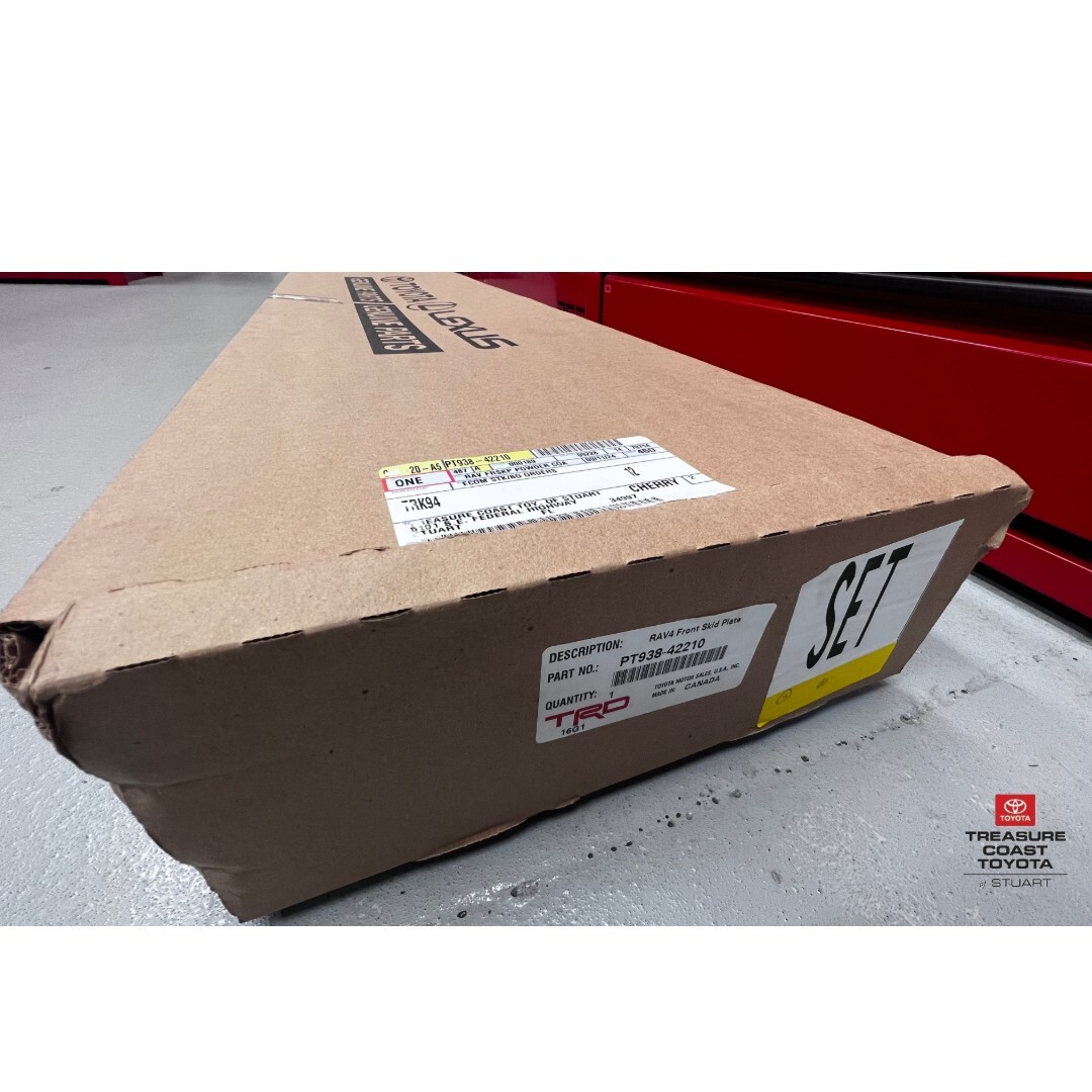 21-24 RAV4 ADVENTURE 4WD TRD FRONT SKID PLATE GENUINE TOYOTA