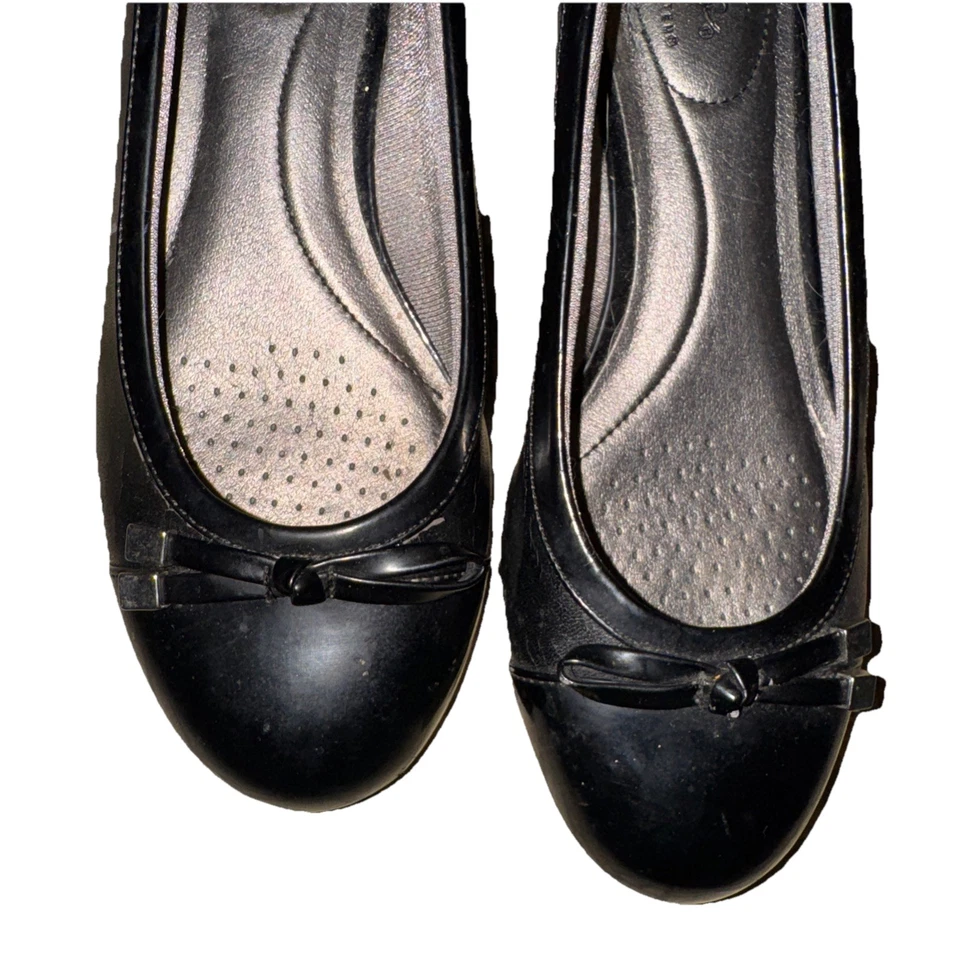 Zapatos Life Stride Soft System negros talla 9,5 con tacón de una pulgada Foto 4 de 4