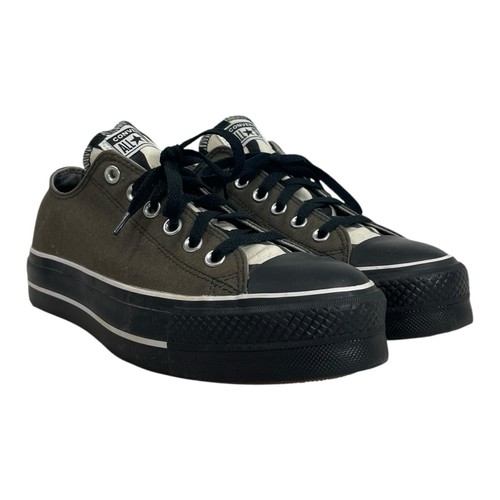 CONVERSE Mens 8 Womens 10 Chuck Taylor All Star Low Platform Sneakers 171210C - Picture 9 of 18