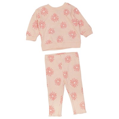 Petit Lem, Set, Größe: 74, Baumwolle/Polyester, Pink/Weiß, Blumen #T6Q