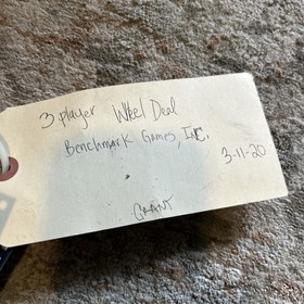 Old Vintage Wheel Deal Benchmark arcade  game board PCB C141