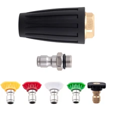 4000 PSI Pressure Washer Turbo Nozzle Pressure Washer Spray Nozzle Tips 1/4in