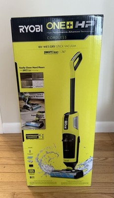 RYOBI PBLSV747B ONE+ HP 18V SWIFTClean Wet/Dry Stick Mop Vacuum Tool Only NEW