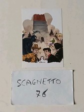 DYLAN DOG DIABOLIK TEX MARTIN MYSTERE CARTOLINA EROI DI CARTA del 2012 NUMERATA 