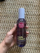 EOS Vanilla Cashmere Body Mist With Hydrating Hyaluronic Acid Hard To Find