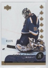 2002-03 Upper Deck Canada Exclusives 1/75 Brent Johnson #153 2a8