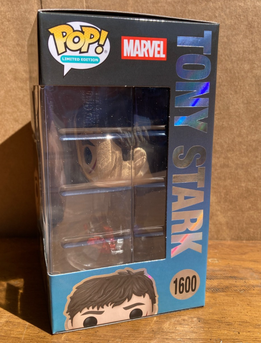 Funko Pop! Tony Stark Iron Man #1600 Marvel Infinity Saga Limited