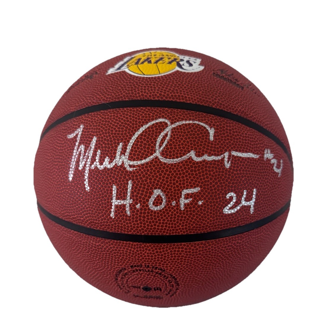 Michael Cooper Signed Los Angeles Lakers NBA Basketball SCHWARTZ COA autographed
