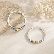Brighton Beach Hoop Earrings Stylish Coastal ...