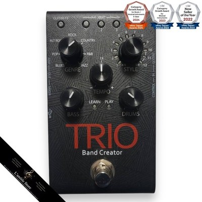DigiTech TRIO E-Gitarre Band Creator Pedal 7 Musikgenres Digital getestet