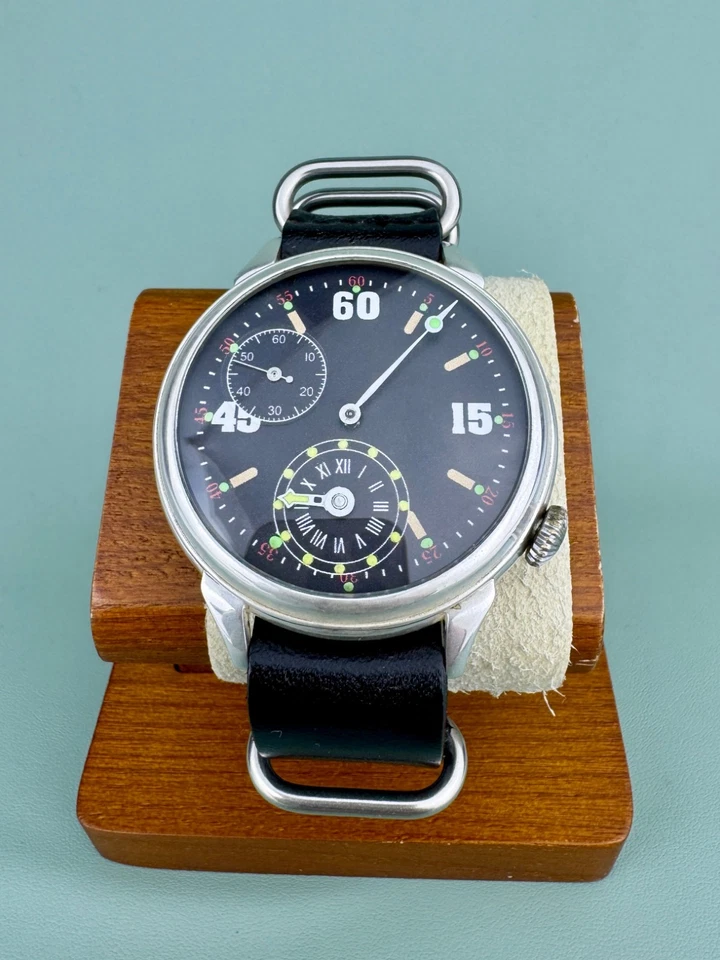 Relojes de pulsera ZIM Reguladores para hombre reloj mecánico grande URSS Foto 2 de 4