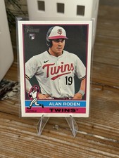 2025 Topps Heritage High Number #544 ALAN RODEN RC TWINS