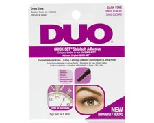 Ardell Adhesive - Duo Quick-Set - Striplash Adhesive - Dark Tone - 0.18 oz