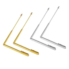 Metal Rods Flexible Detector Divining Rods Sets for Detect Gold Water Hunt