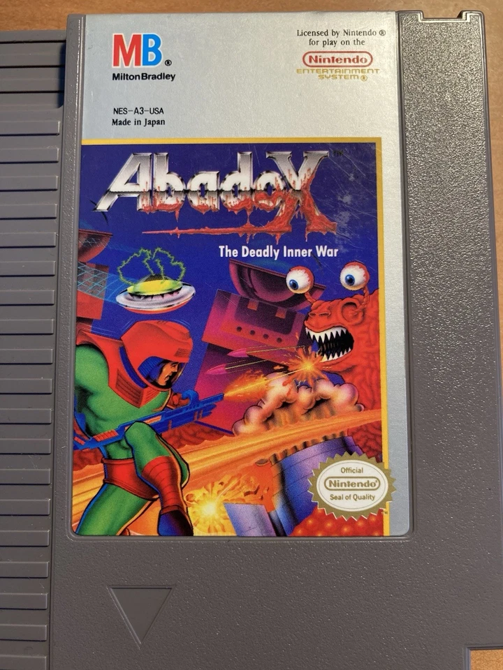 NES ~ ABADOX - The Deadly Inner War ~ Nintendo NES-A3-USA Cart + Manual NTSC - Image 3 of 4