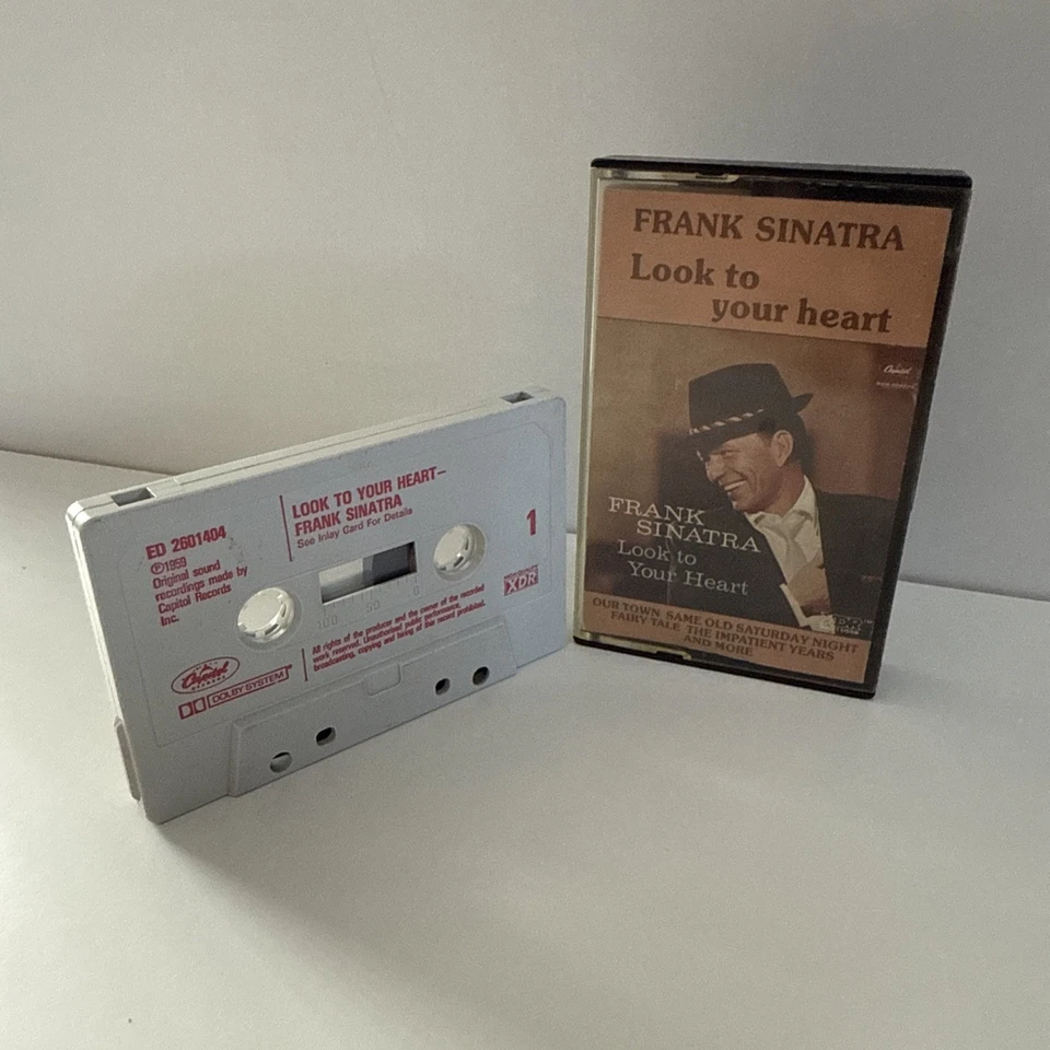 Frank Sinatra-Look To Your Heart(1959) 1984 Remaster cassette tape - Image 3 of 3