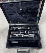 Vintage Antique Selmer Signet Resonite Clarinet With Case Untested