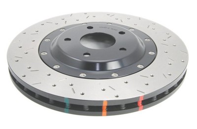 DBA 5000 Series XS Front 2-Piece Drilled & Slotted Rotor for Chevrolet Corvette