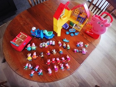 Peppa Pig 31 Figures No Copys + extras Peppa Pig Toy Lot Action Figures Playset 