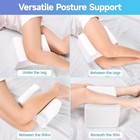 Knee Pillow for Side Sleepers-Cooling Leg Pillow for Side Sleeping, Memory Fo...