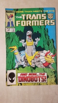 The Transformers #8 (1ST DINOBOTS ) (Marvel Comics September 1985) (2nd Print)