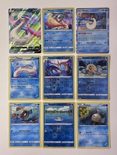 x9 Milotic & Feebas Lot Holo Reverse Pokémon Card - Rebel Clash, Dragons Exalted