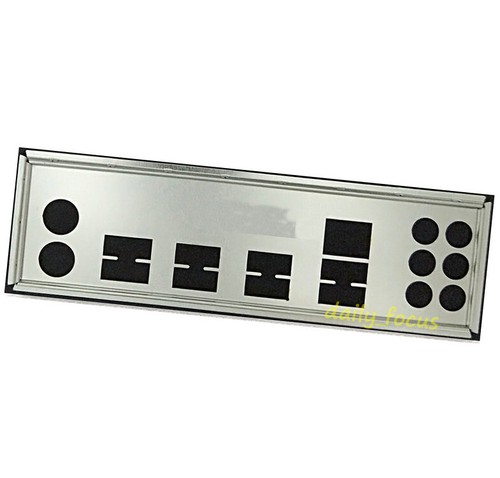 I/O IO Shield For Biostar TA970 PLUS & TA970 VER.5.2 Backplate Motherboard - Afbeelding 2 van 4