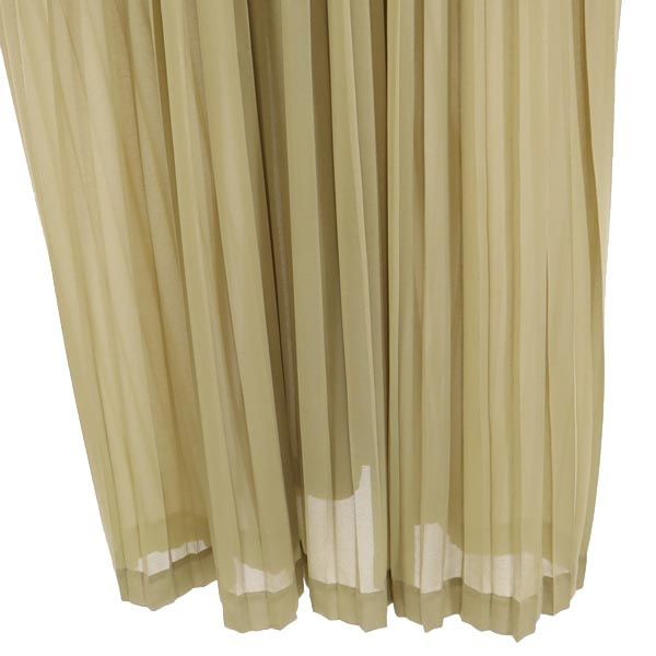 AMERI UNDRESSED Long sleeve Sheer one piece Beige… - image 3