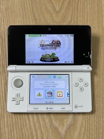 Nintendo 3DS Pearl White Console Only Tested & Working Japan