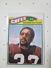 1977 Topps Mexican # 138  REGGIE RUCKER  Browns  Stf 