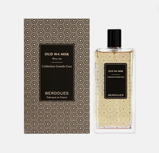 BERDOUES OUD WA MISK Eau de Parfum 3.4 fl oz  100ml New Without Box Unsealed