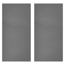 PC Fan Dust Mesh 39.4"x19.7" 2mm Hole, 2 Pcs Dust Filter Black