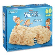 Kellogg's 17120 0.78 oz. Rice Krispies Treats - Original Marshmallow 60/CT New