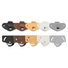 2x Ruote Rulli ante scorrevoli carrello guida plastica scorrevole porte armadio