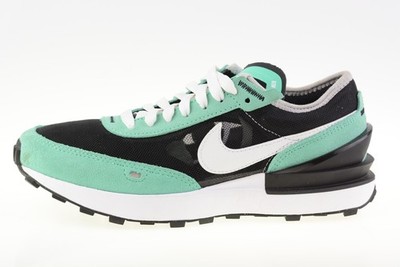 Nike Waffle One GS Schwarz/Blau DC0481-008 Unisex Junior Turnschuhe Größe UK 4