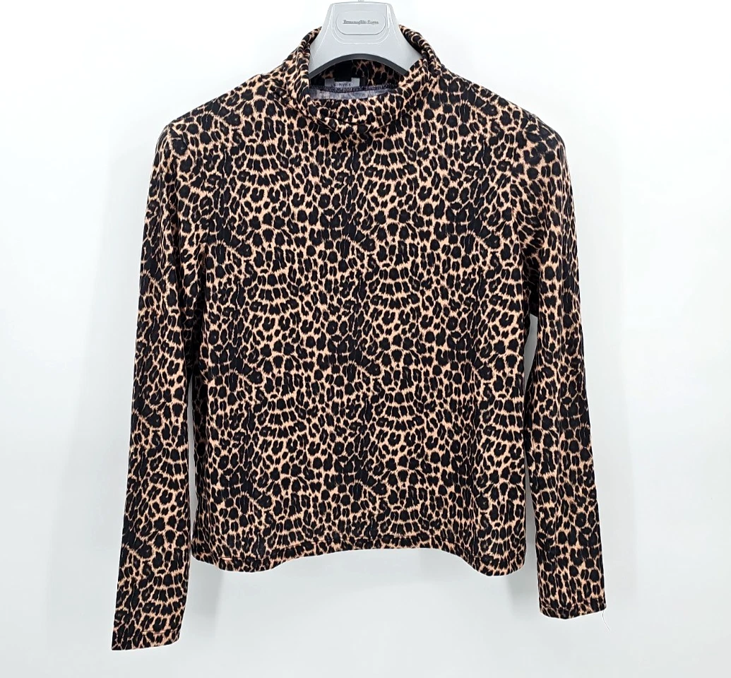 Haut à Manches Longues Col Roulé Oroblu Perfect Line Micromodal Noir XL (44-46)