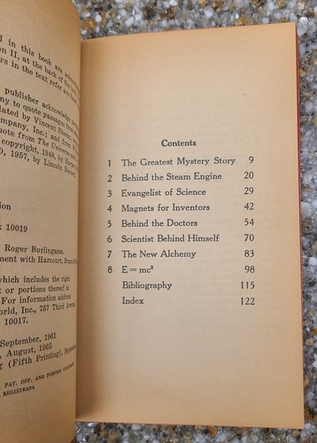 SCIENTISTS BEHIND THE INVENTORS By ROGER BURLINGAME (PB 1967) - Picture 4 of 7