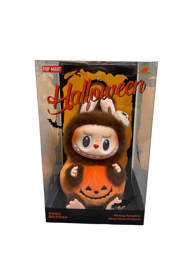 POP MART Sitting Pumpkin ハロウィン　ラブブ Happy Halloween Party SeLAries-Sitting Pumpkin Vinyl Plush