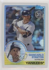 2018 Topps Silver Pack 1983 Design Chrome Update Series Giancarlo Stanton bk4