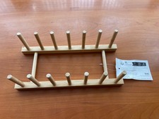Plate Rack, IKEA Ostbit Bamboo (27cm x 12cm x 8.5cm)BrandNEWWITHTAGS