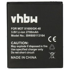 Battery for Motorola Moto XT1768 XT1767PP 2700mAh 3.8V