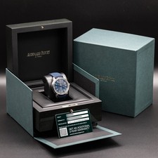 2025 Audemars Piguet Code 11.59 Blue Men's Watch 15210ST Full Set, New & Unworn 19