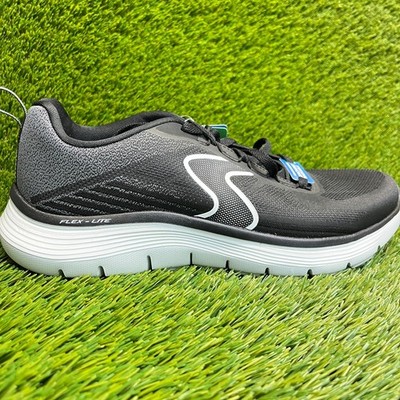 Skechers Flex Advantage 5.0 Spreelo Mens Size 8.5 Black Running Shoes Sneakers