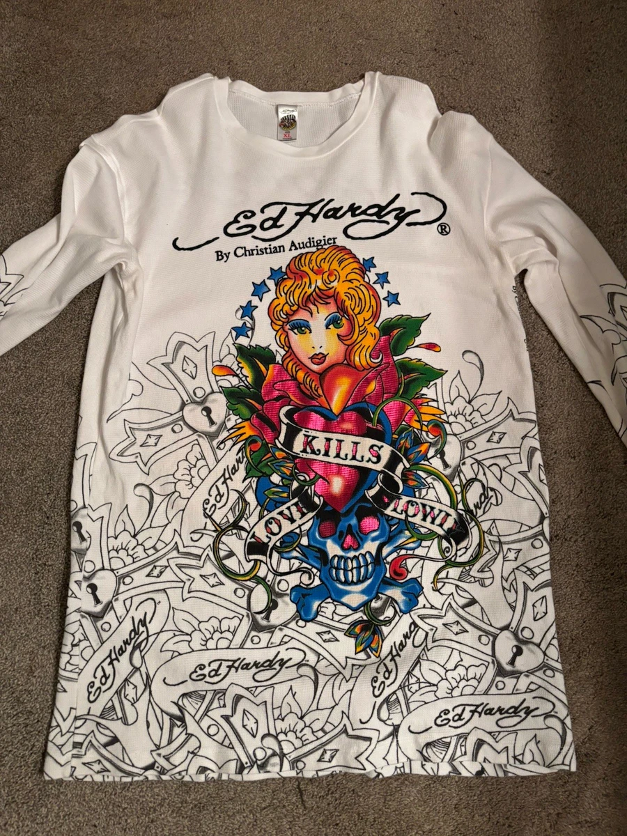 25+ Ed Hardy Long Sleeve T-Shirts for Men for sale | Updated Oct 2026