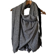 BOPPY BABY CARRIER Comfy Fit Gray Waist Pocket Hybrid Wrap 3 Carrying Positions